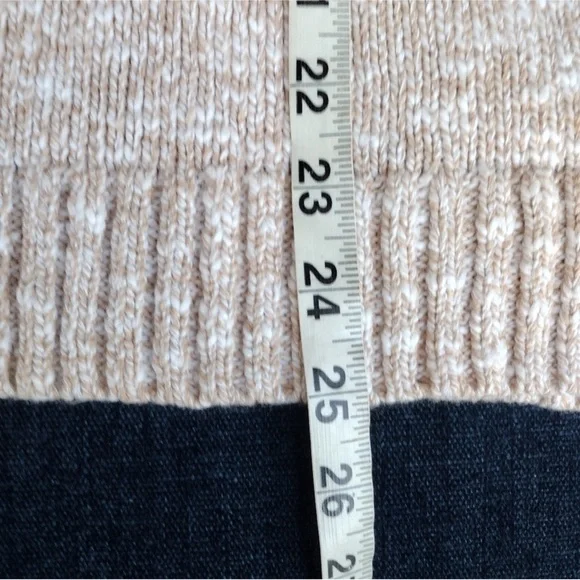 LL Bean Cotton Ragg Nordic Fair Isle Ski Funnel size Large - Picture 7 of 7